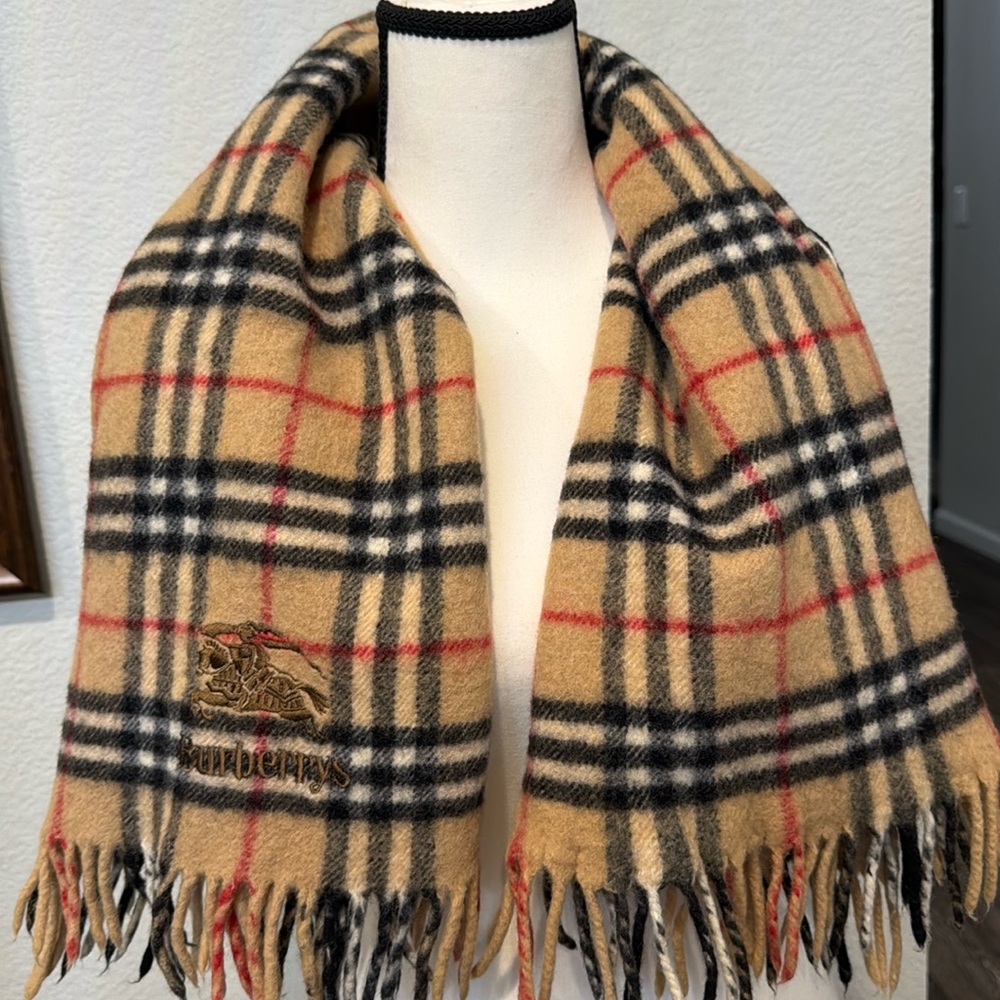 Authentic Burberry lap scarf